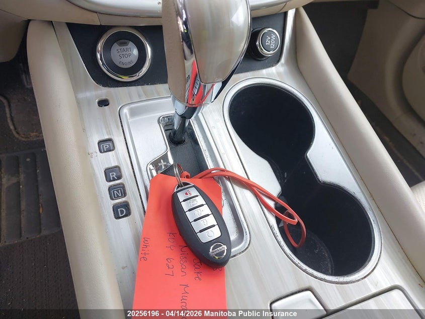 2016 Nissan Murano Platinum VIN: 5N1AZ2MHXGN133945 Lot: 20256196