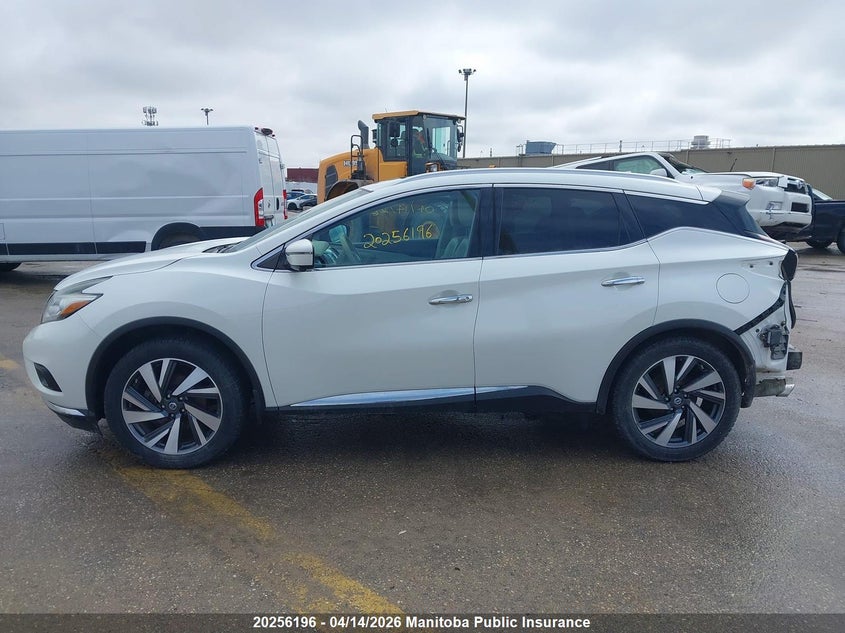2016 Nissan Murano Platinum VIN: 5N1AZ2MHXGN133945 Lot: 20256196