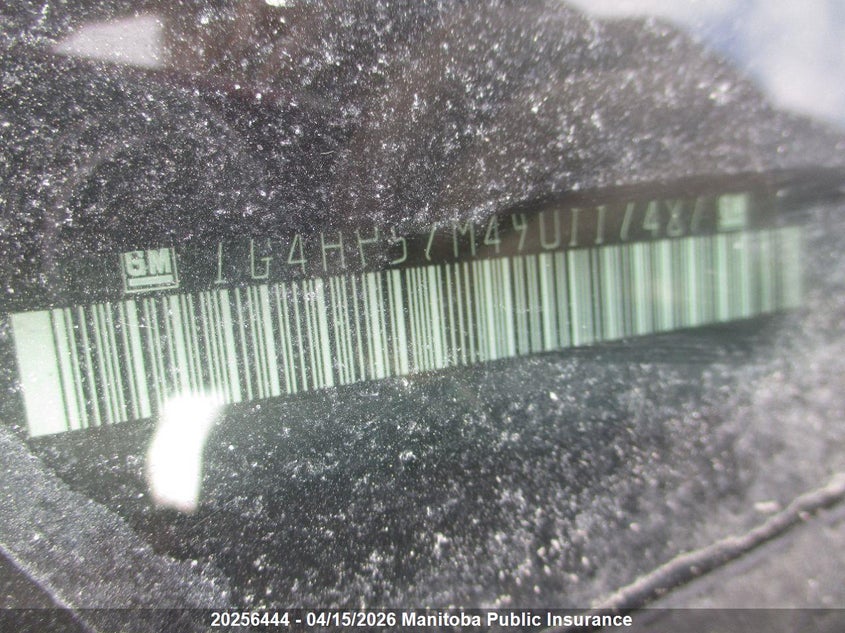 2009 Buick Lucerne Cx V6 VIN: 1G4HP57M49U117487 Lot: 20256444