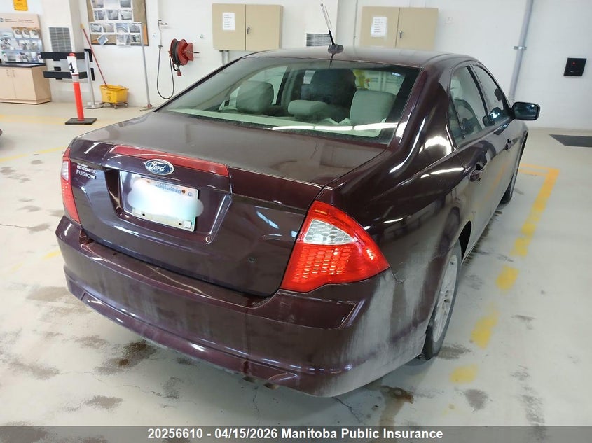 2011 Ford Fusion S VIN: 3FAHP0GA3BR276906 Lot: 20256610