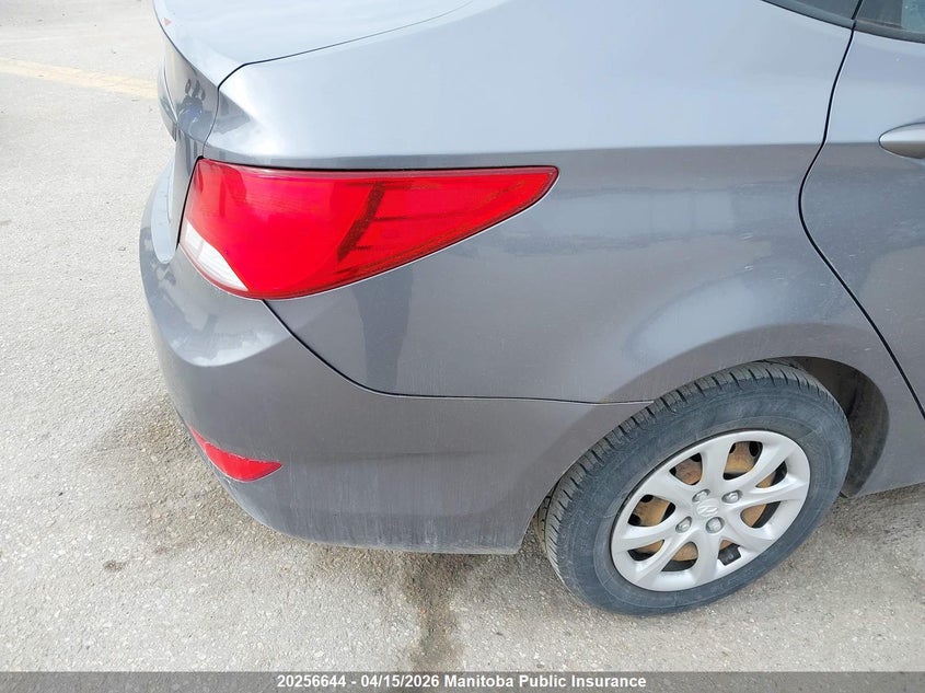 2016 Hyundai Accent Gl VIN: KMHCT4AE9GU974662 Lot: 20256644