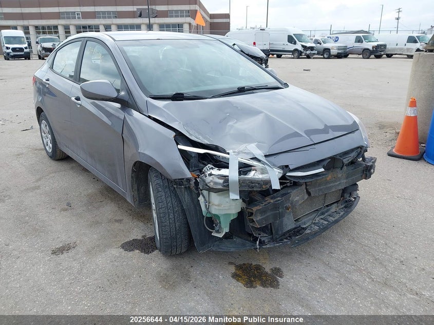 2016 Hyundai Accent Gl VIN: KMHCT4AE9GU974662 Lot: 20256644