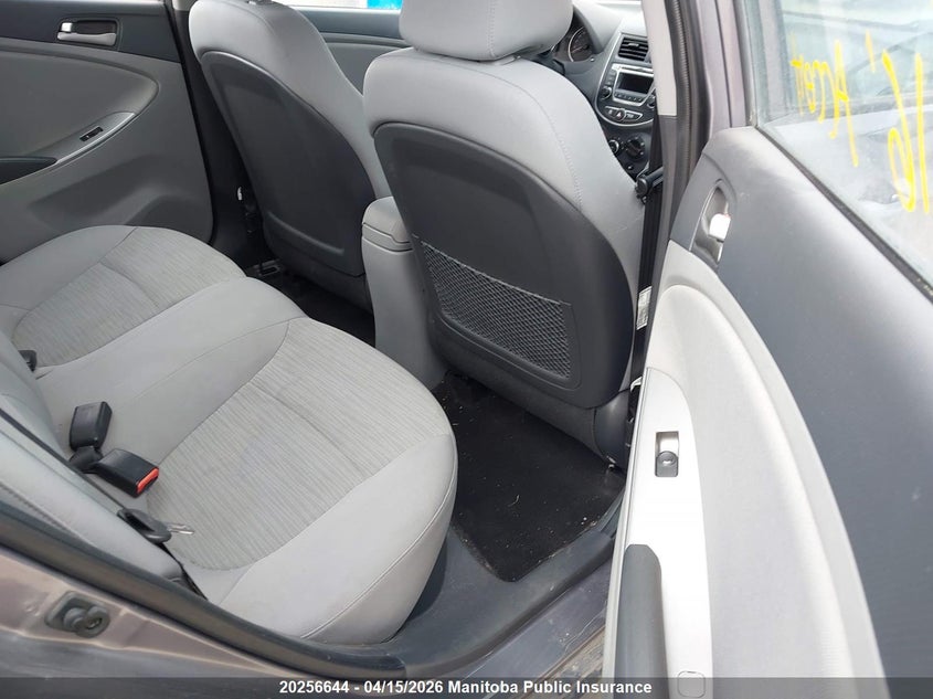 2016 Hyundai Accent Gl VIN: KMHCT4AE9GU974662 Lot: 20256644