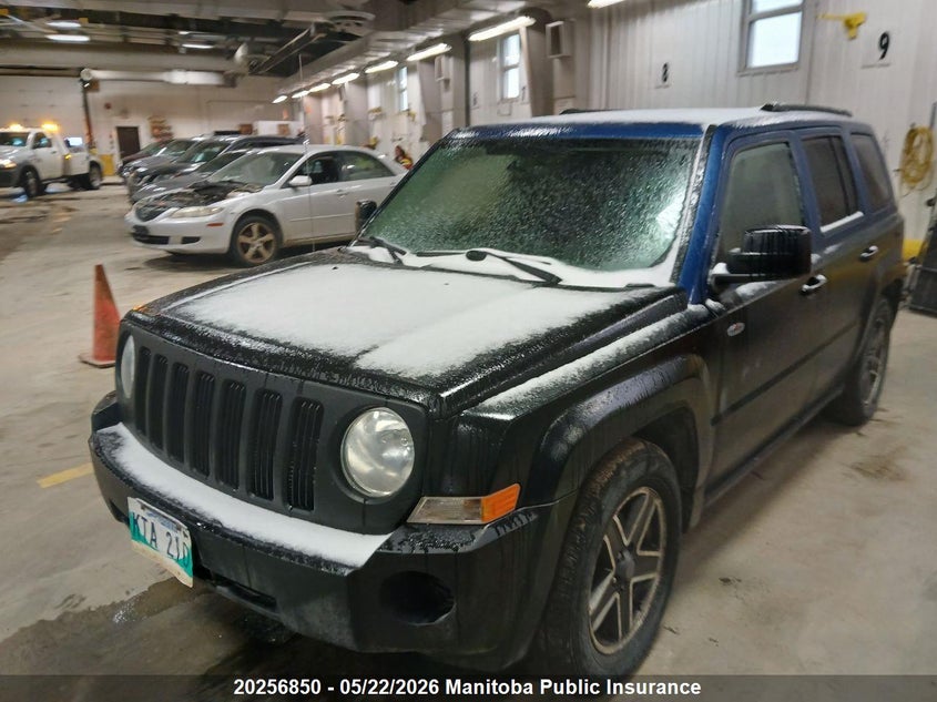 Vin: 1j4nf2gb8ad511662, lot: 10267834, jeep patriot sport 20102