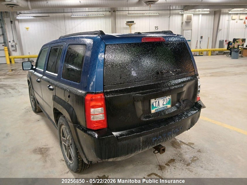 Vin: 1j4nf2gb8ad511662, lot: 10267834, jeep patriot sport 20103