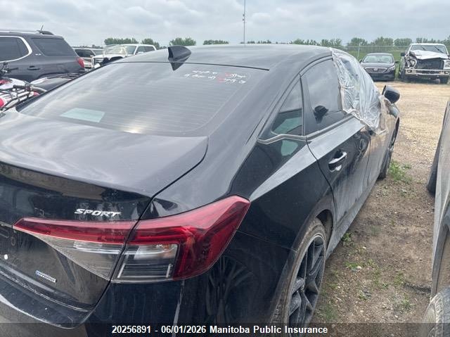 Vin: 2hgfe4f83sh012448, lot: 10267875, honda civic sport hev null 20254