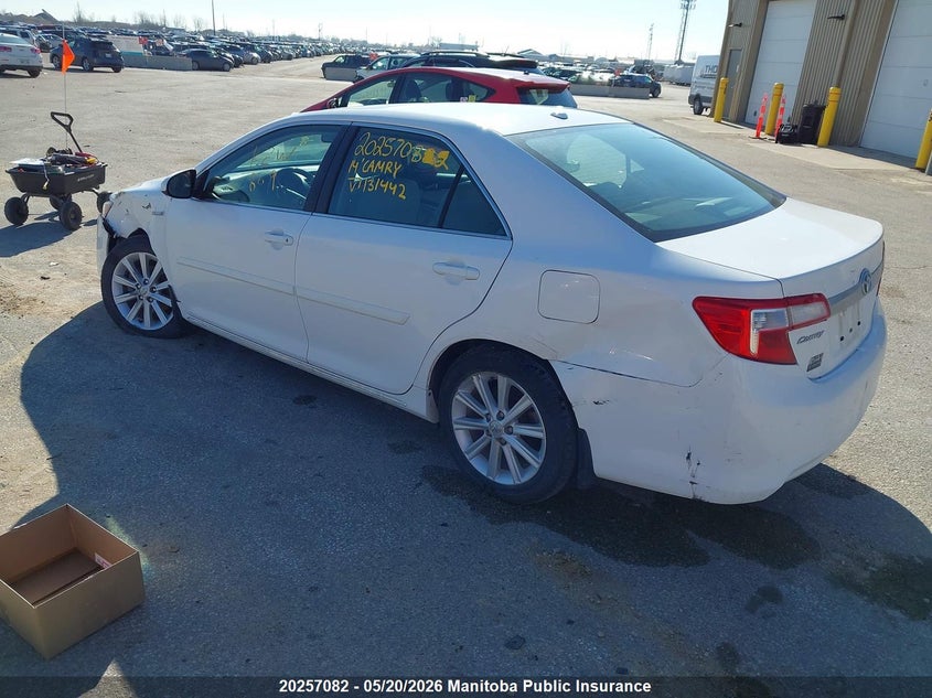 Vin: 4t1bd1fk6eu131442, lot: 10268066, toyota camry xle hybrid 20143