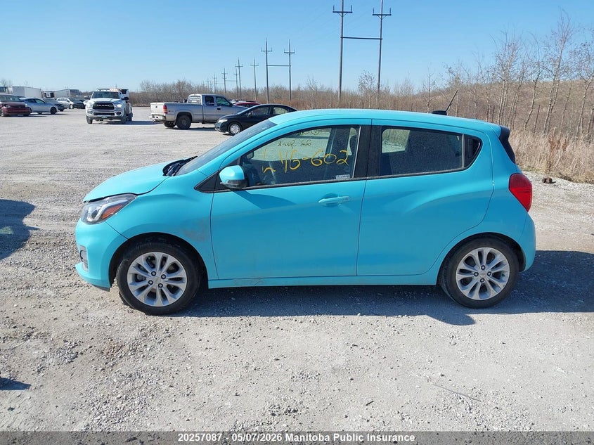 2022 Chevrolet Spark Lt VIN: KL8CD6SA9NC030736 Lot: 20257087