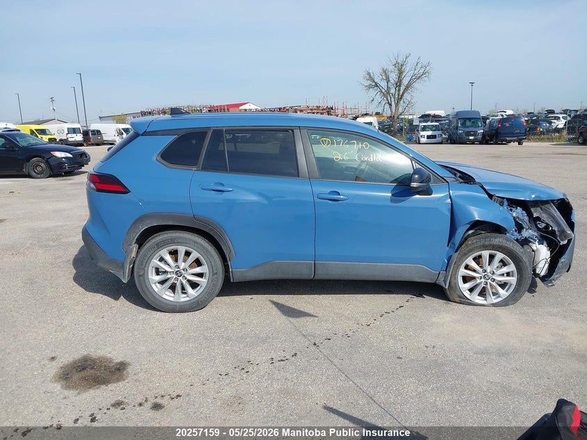 2026 Toyota Corolla Cross Le VIN: 7MUCAABG7TV176710 Lot: 20257159