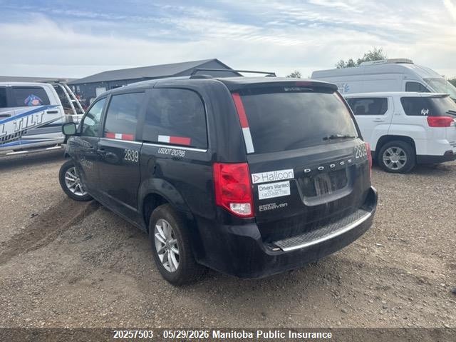 Vin: 2c4rdgbg0kr612769, lot: 10268487, dodge grand caravan sxt 20193