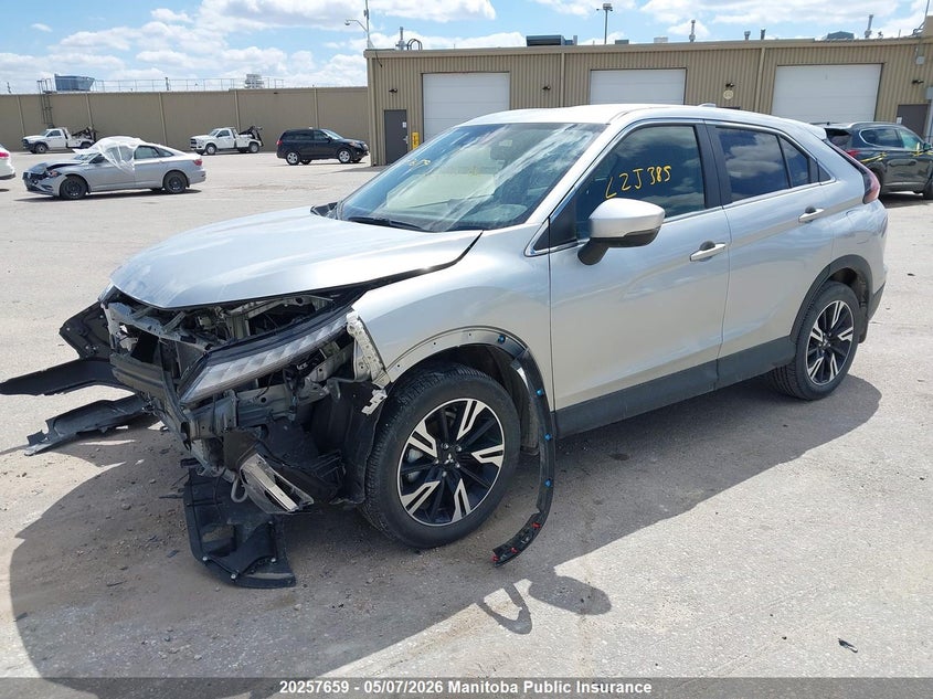 Vin: ja4atuaa0sz611486, lot: 10268643, mitsubishi eclipse cross es 20252