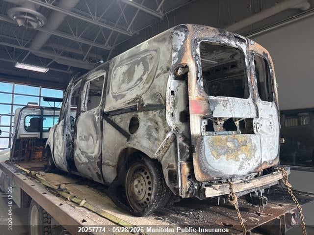 Vin: zfbhrfab1n6w82776, lot: 10268758, ram promaster city 20222