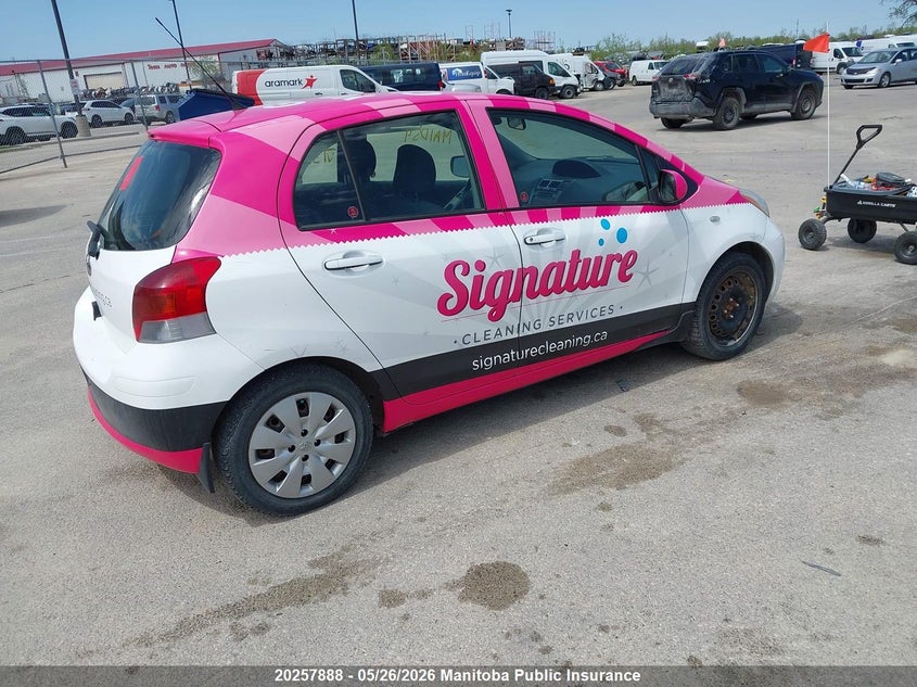 Vin: jtdkt4k32a5310668, lot: 10268872, toyota yaris le 20104