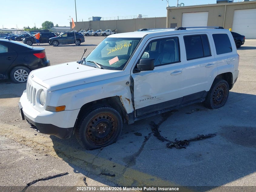 Vin: 1c4njrcb7ed756929, lot: 10268894, jeep patriot limited 20142