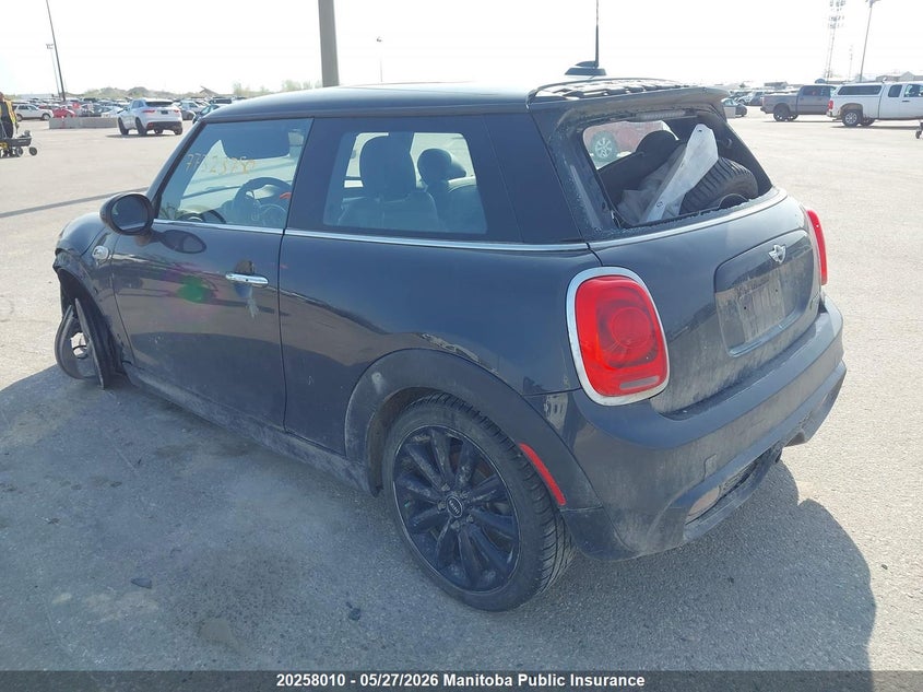 Vin: wmwxp7c55g3b33999, lot: 10268994, mini cooper s 20163
