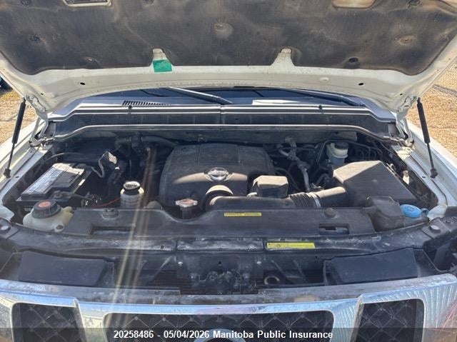 2008 Nissan Armada Le VIN: 5N1AA08C98N609064 Lot: 20258486