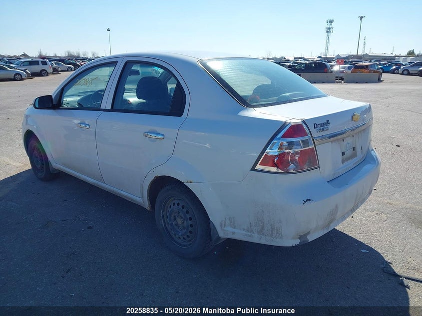 Vin: 3g1tb5dg8bl141649, lot: 10269819, chevrolet aveo ls 20113