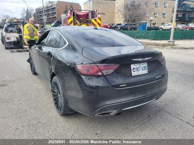 Vin: 1c3ccceg6fn664895, lot: 10269825, chrysler 200 c v6 20153