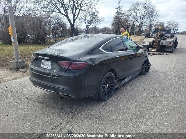 Vin: 1c3ccceg6fn664895, lot: 10269825, chrysler 200 c v6 20154