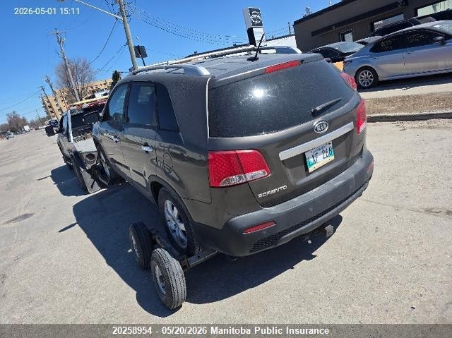 Vin: 5xyktda29dg399112, lot: 10269938, kia sorento lx v6 20133