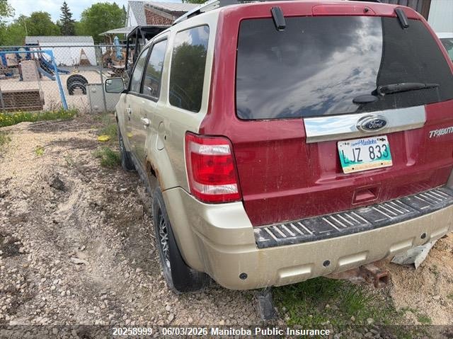 Vin: 1fmcu9eg1bkb41366, lot: 10269983, ford escape limited v6 20113
