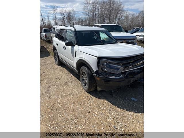 Vin: 3fmcr9b69nrd60685, lot: 10270021, ford bronco sport big bend big bend 2022 img_1