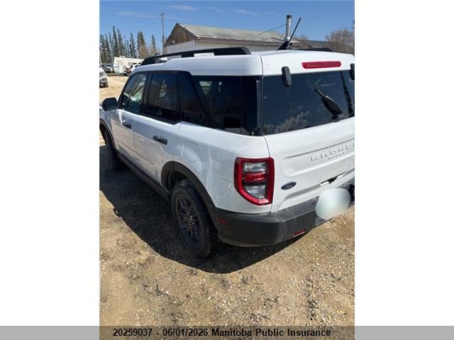 Vin: 3fmcr9b69nrd60685, lot: 10270021, ford bronco sport big bend big bend 20223