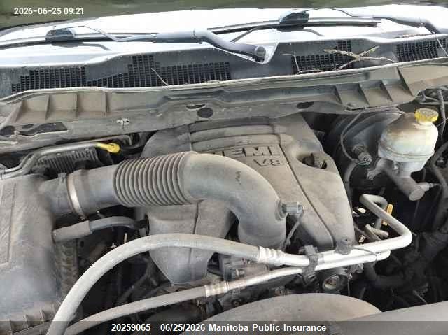 2013 DODGE RAM 1500 ST QUAD CAB PICKUP 5.7L V8 FI OHV 16V NF2