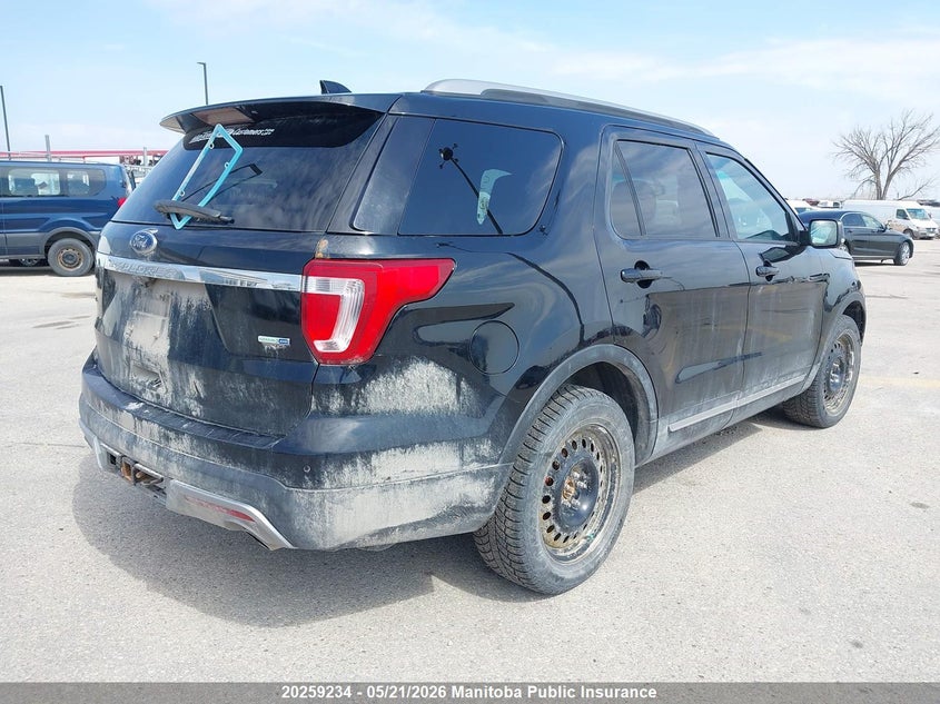 Vin: 1fm5k8d83ggc43491, lot: 10270218, ford explorer xlt 20164