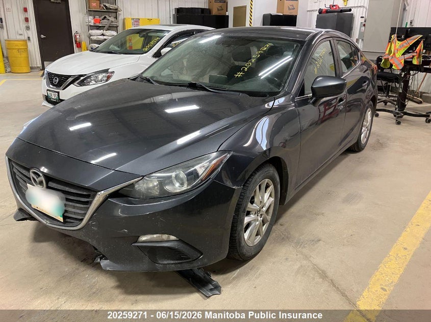 2015 MAZDA 3 GS SKY SEDAN 2.0L I4 FI DOHC 16V NF4