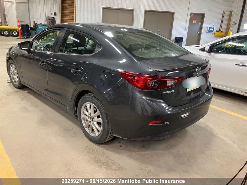 2015 MAZDA 3 GS SKY SEDAN 2.0L I4 FI DOHC 16V NF4