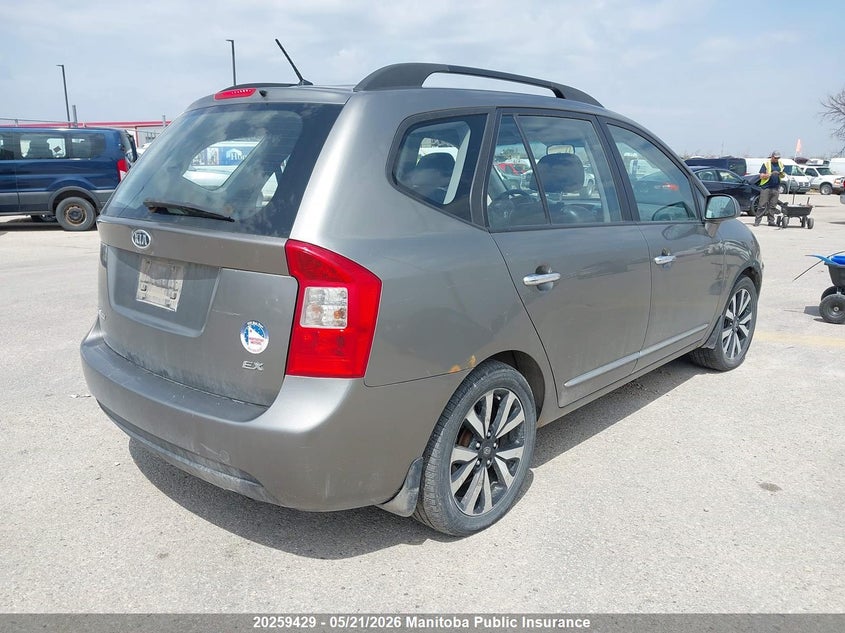 Vin: knahh8c86a7309098, lot: 10270413, kia rondo ex 20104