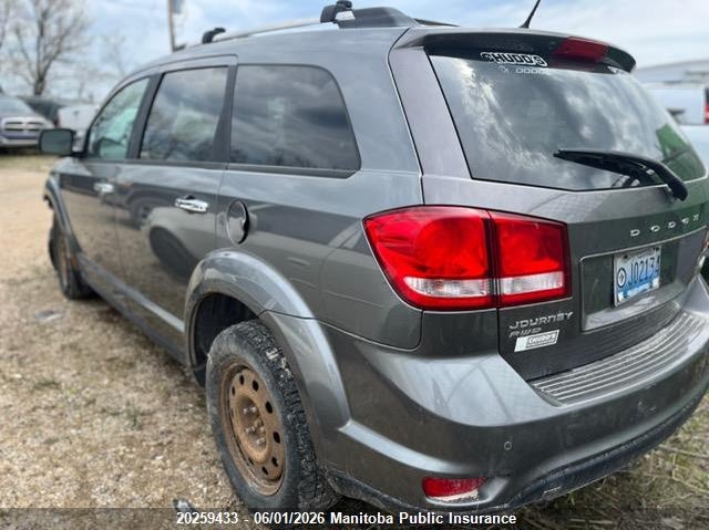 Vin: 3c4pddfg9ct185140, lot: 10270417, dodge journey r/t 20123