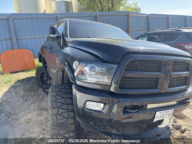 2014 DODGE RAM 3500 LARAMIE CREW CAB