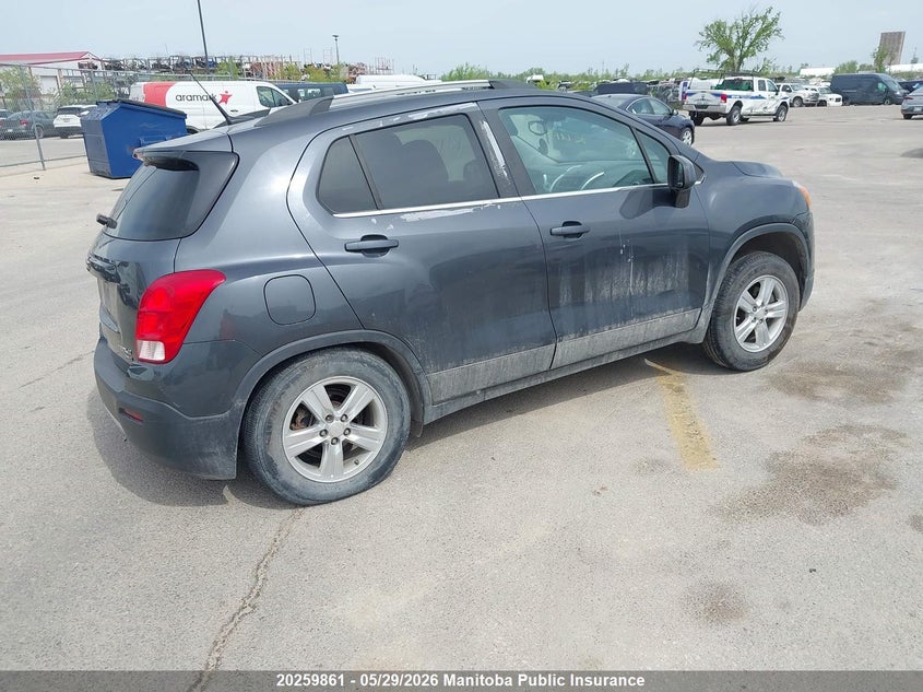 Vin: 3gncjpsb6dl159557, lot: 10270845, chevrolet trax lt 20134