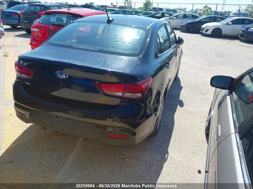Vin: 3kpa24abxje150230, lot: 10270968, kia rio lx 20184