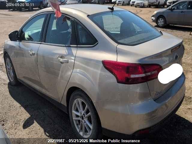 Vin: 1fadp3f24hl207451, lot: 10270971, ford focus s 20173