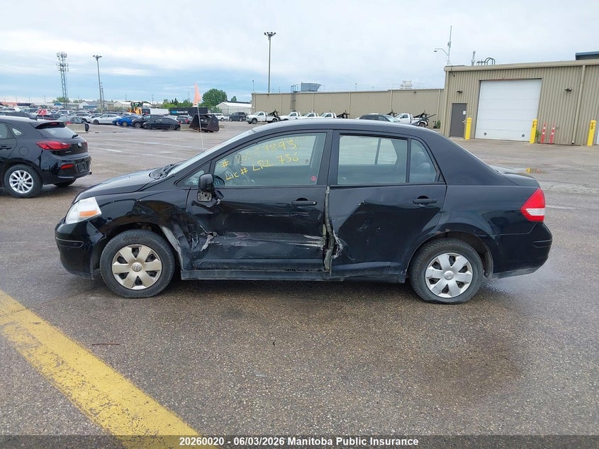 2011 Nissan Versa 1.6 S VIN: 3N1CC1AP5BL470247 Lot: 20260020