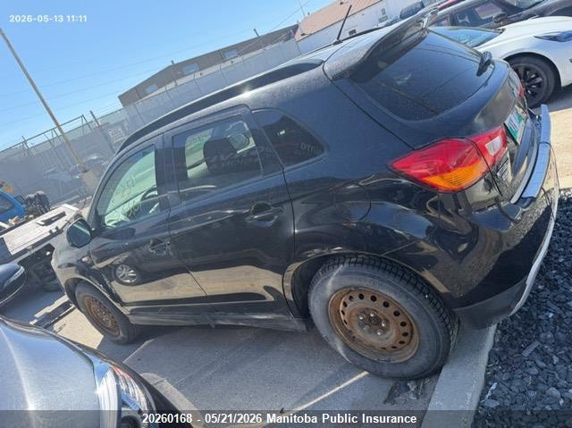 Vin: 4a4aj4au8ee605798, lot: 10271152, mitsubishi rvr gt 20143