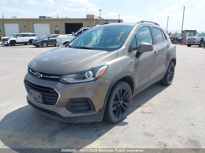 Vin: kl7cjlsb9mb355945, lot: 10271271, chevrolet trax lt 20212
