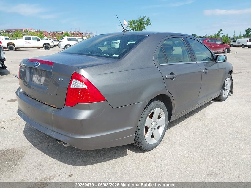 Vin: 3fahp0ha8ar363648, lot: 10271463, ford fusion se 20104