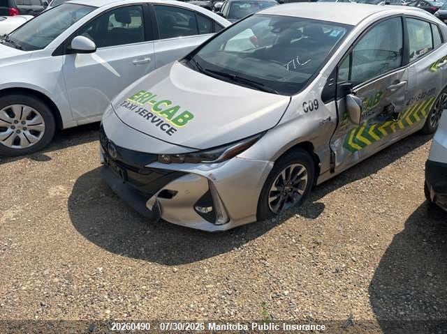 Vin: jtdkamfp6m3164195, lot: 10271474, toyota prius prime 20212