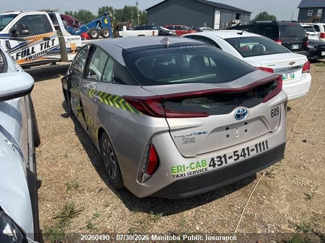 Vin: jtdkamfp6m3164195, lot: 10271474, toyota prius prime 20213