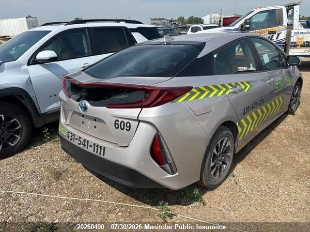 Vin: jtdkamfp6m3164195, lot: 10271474, toyota prius prime 20214