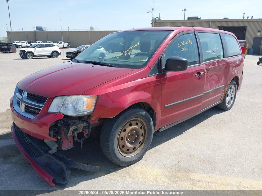 Vin: 2c4rdgbg5er456152, lot: 10271568, dodge grand caravan se 20142