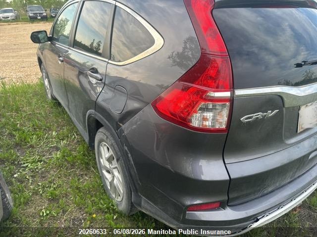 Vin: 2hkrm4h47gh121695, lot: 10271617, honda cr-v se 20163