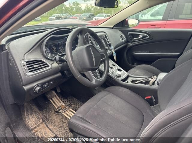 2015 CHRYSLER 200 SEDAN 2.4L I4 FI DOHC 16V NF4