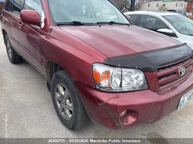 2006 TOYOTA HIGHLANDER V6
