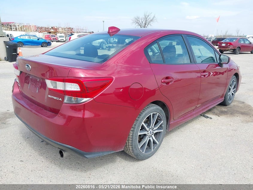 Vin: 4s3gkaf62j3604708, lot: 10271800, subaru impreza 2.0i sport 20184