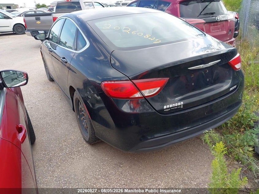 Vin: 1c3cccfb3fn530803, lot: 10271811, chrysler 200 lx 20153